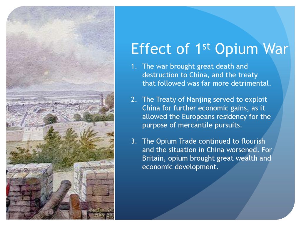role of british east india company; impact on opium trade when eic’s monopoly ends