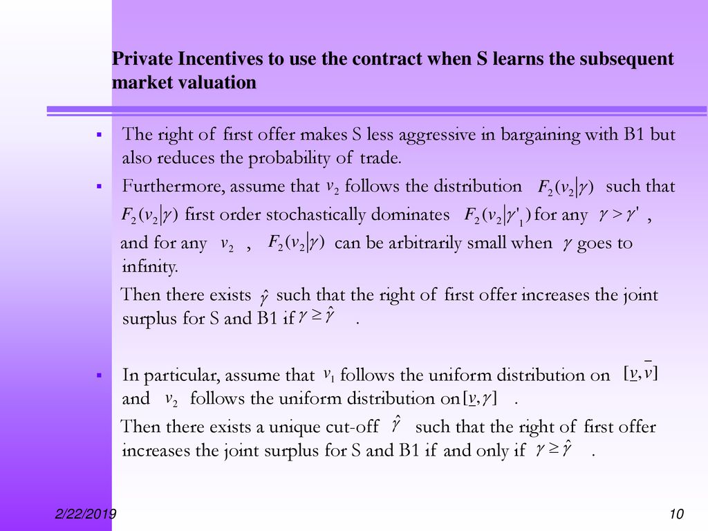 The Right of First Offer ppt download The Right of First Offer ppt download
