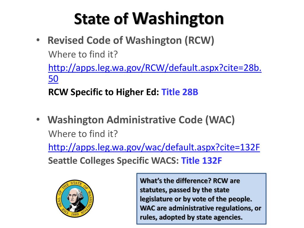  the rules that guide our work seattle central business office ppt