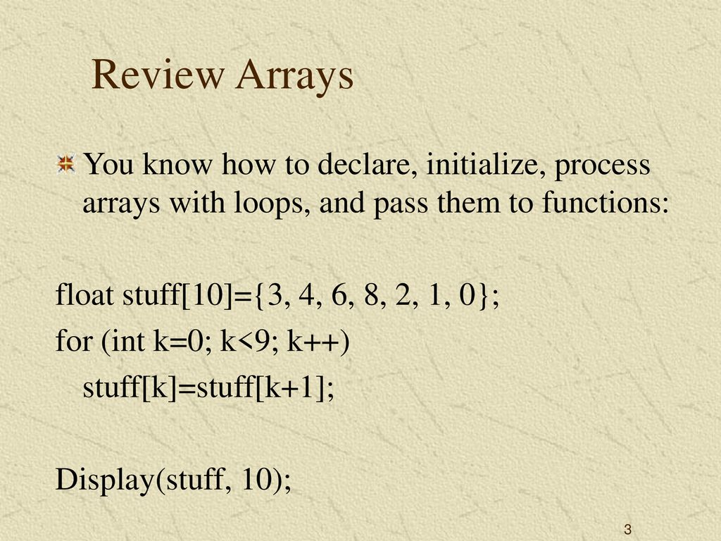 Sorting Arrays Chapter ppt download