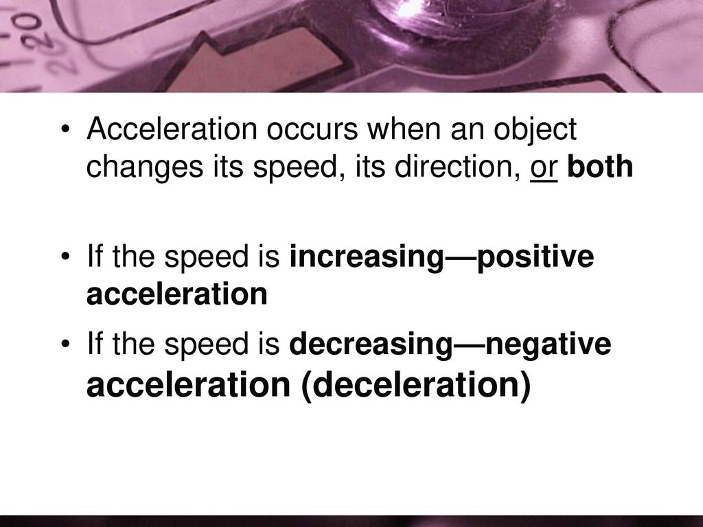 Acceleration ppt download