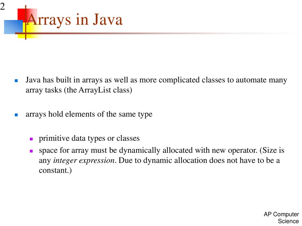ArrayLists 22-Feb ppt download