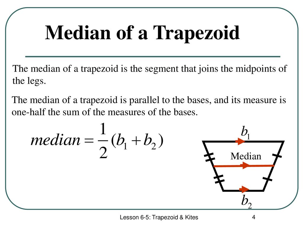 Lesson 6 5 trapezoid kites ppt download