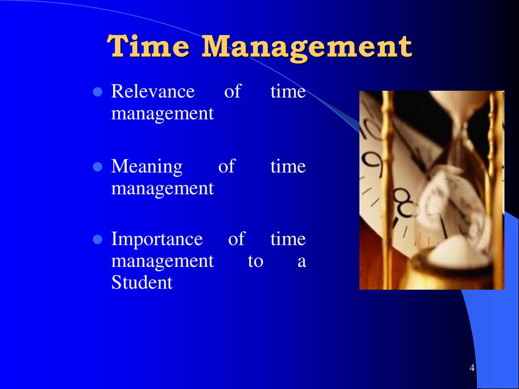 Time Management Give the test of time management and assess. - ppt download