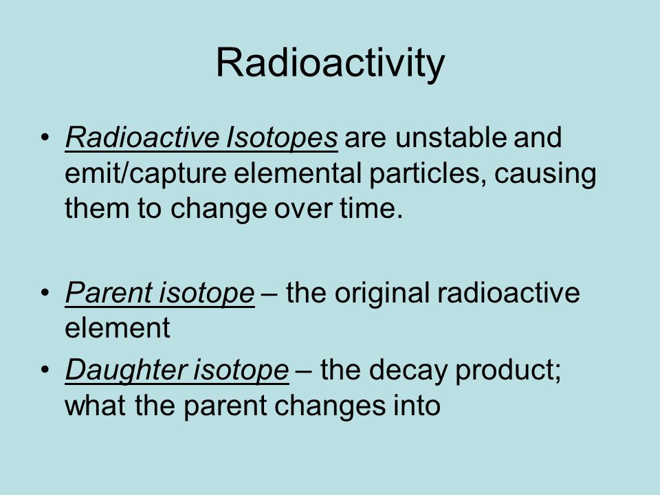 Radioactive dating half life definition