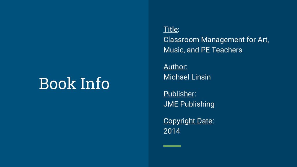 Classroom Management For Art Music And Pe Teachers Ppt Download