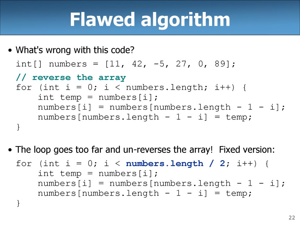 Lecture 10: Arrays II Building Java Programs: A Back to Basics Approach ...