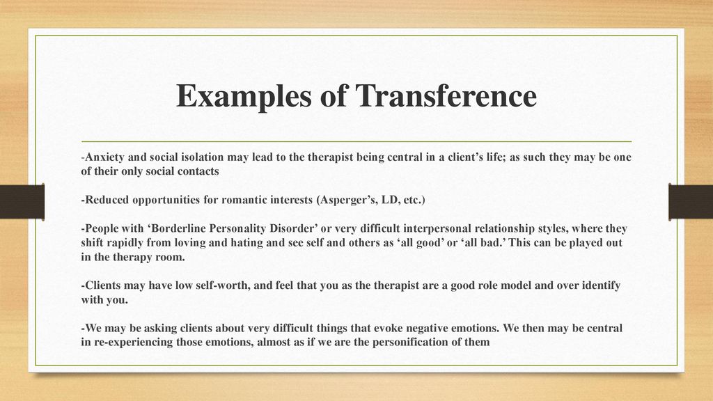 Countertransference And Play Therapy Ppt Download