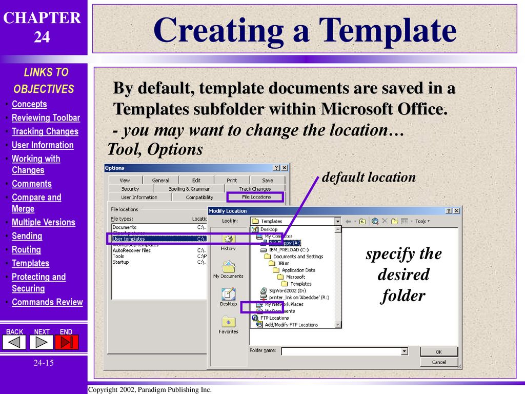 Working with shared documents ppt download