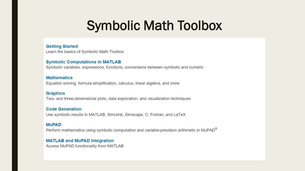 how to use symbolic math toolbox how to use symbolic math toolbox