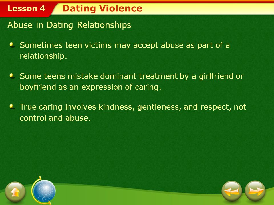 Dating Violence Abuse in Dating Relationships