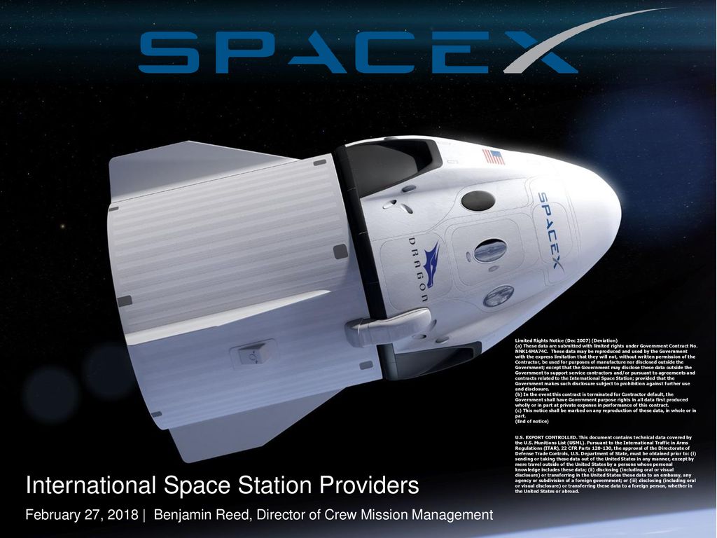 International space station providers ppt download