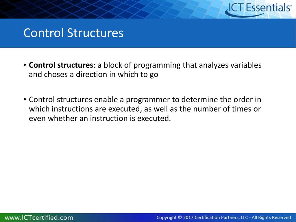 ICT Programming Lesson 3: - ppt download