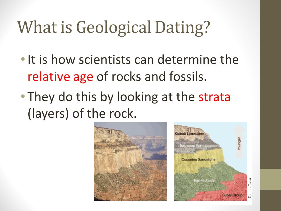 stratea geologică dating)