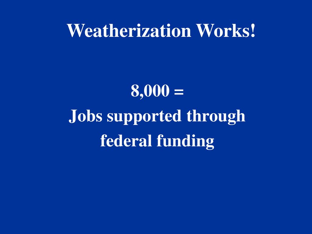 Jobs supported through