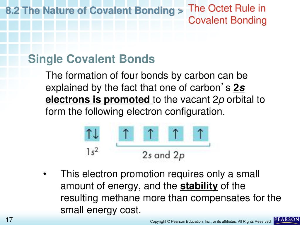 Chapter 8 Covalent Bonding 8.2 The Nature of Covalent Bonding - ppt ...