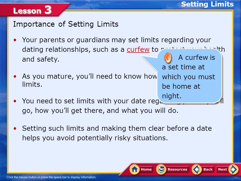 importance of curfew