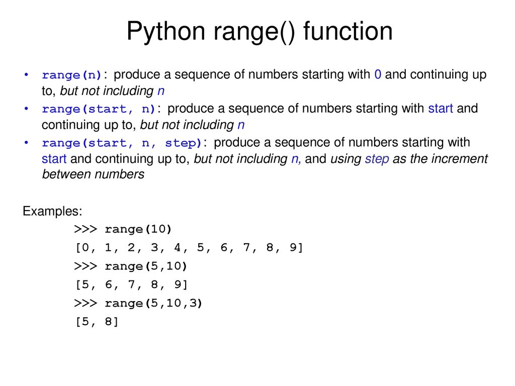 Что выведет программа for i in range. In range в питоне. Функция range Python. Функция range в питоне. Питон for k in range.