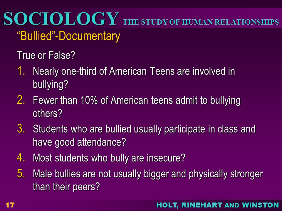 Bullied -Documentary