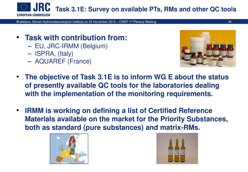 Amps 2 Analysis And Monitoring Of Priority Substances And Chemical