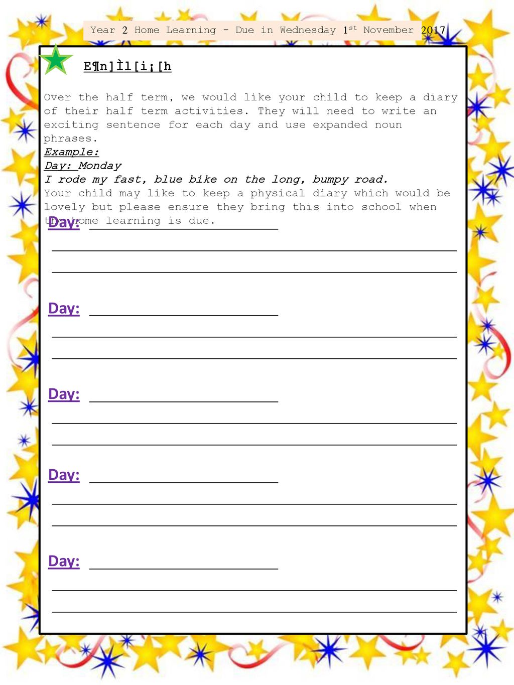 Day Monday Day Tuesday Day Wednesday Day Thursday Day Friday Ppt Download
