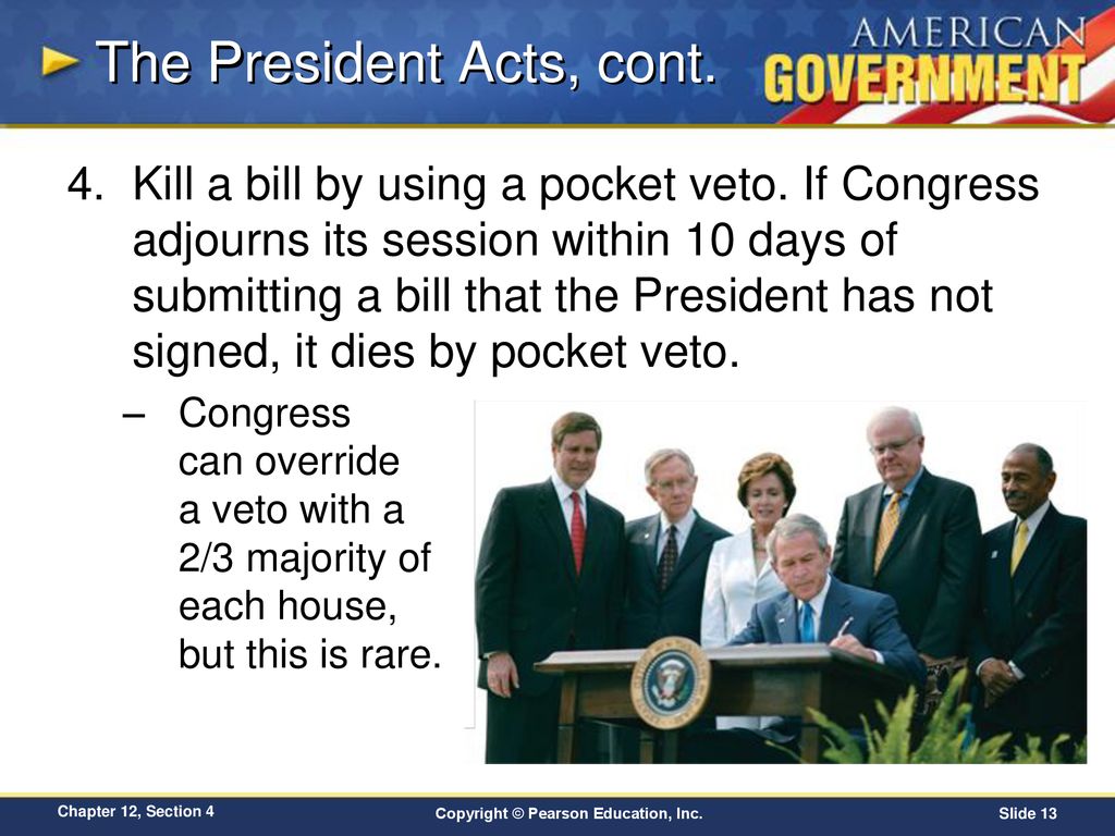 Chapter 12: Congress in Action Section 4 - ppt download