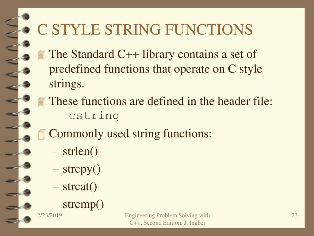 Engineering Problem Solving with C++, Etter - ppt download