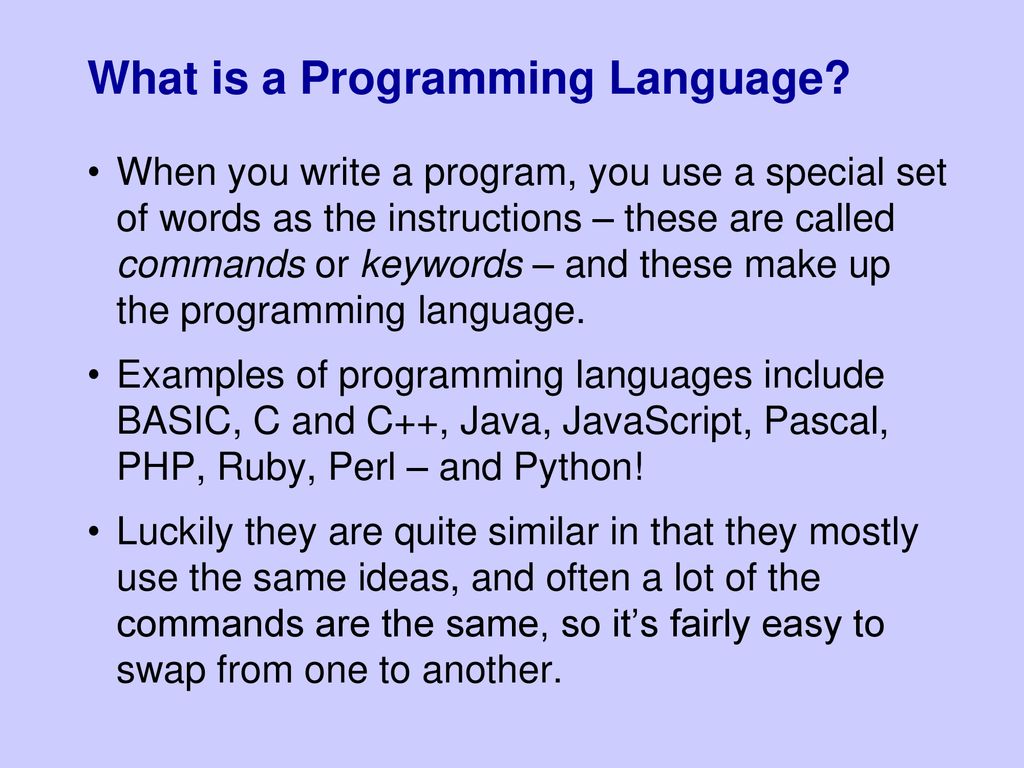 Introduction In today’s lesson we will look at: why Python? - ppt download