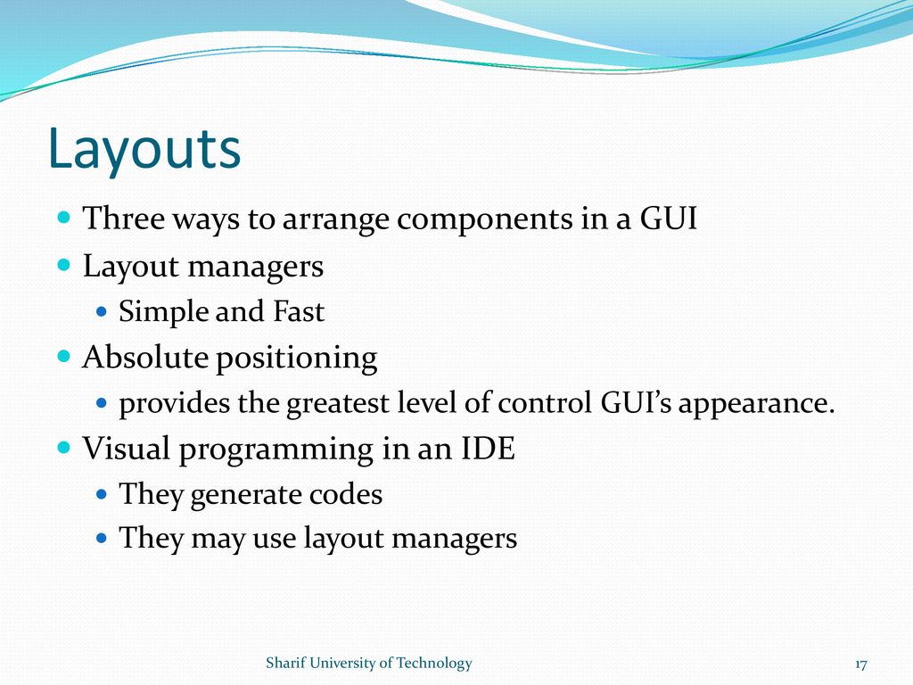 Advanced programming in java ppt download