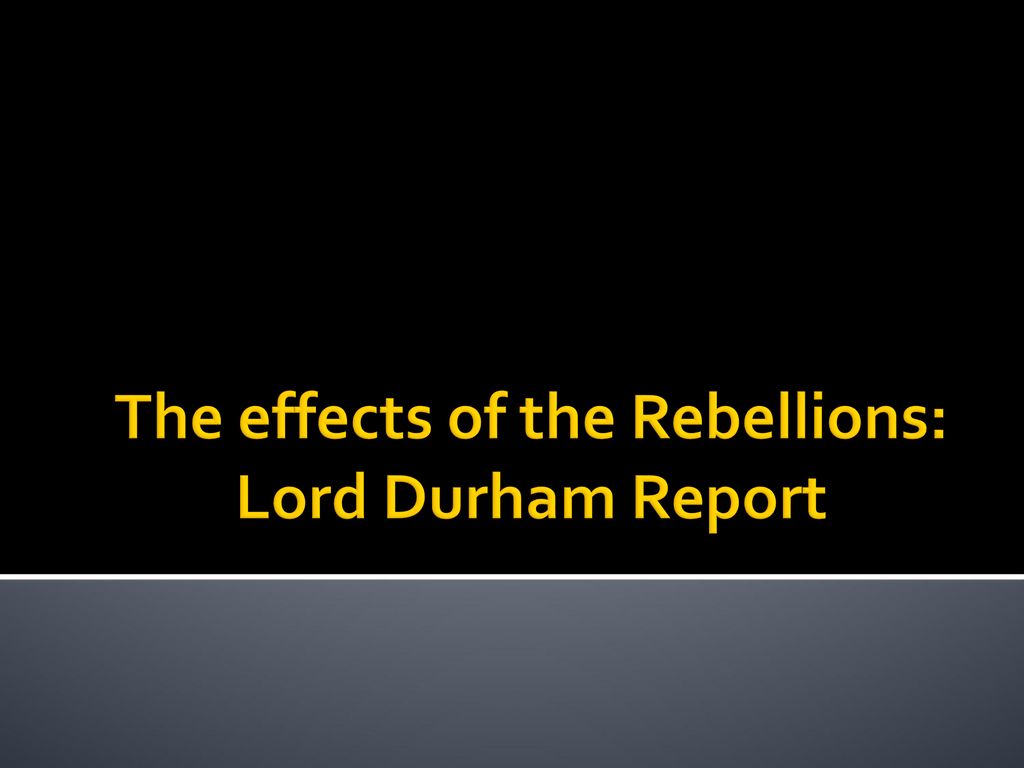 The battles of the lower canada rebellion ppt download