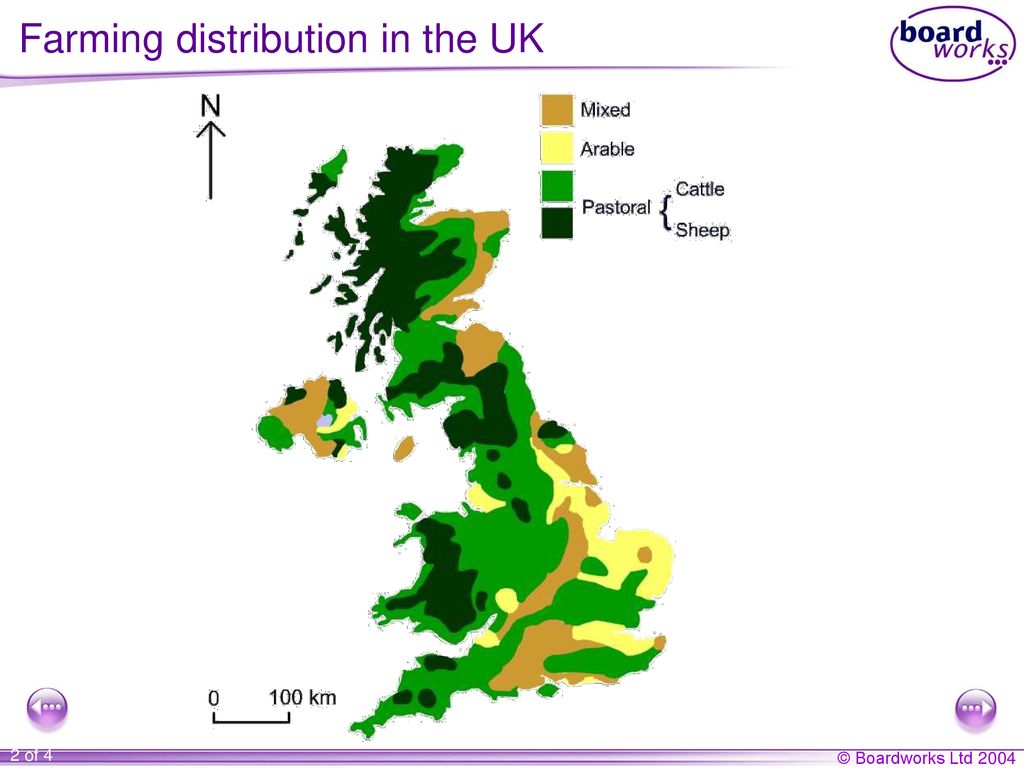 Distribution of farming in the uk ppt download