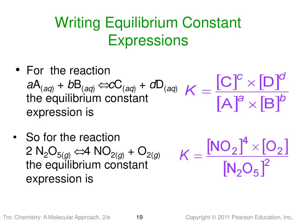 Chapter 14 Chemical Equilibrium Ppt Download