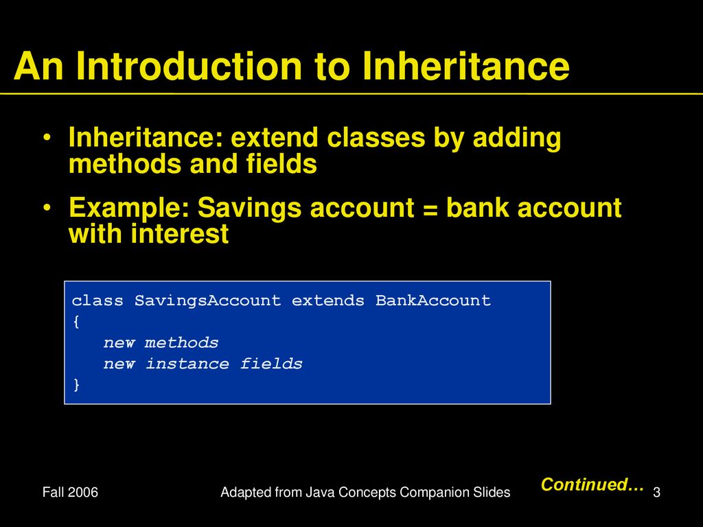 Adapted from Java Concepts Companion Slides - ppt download