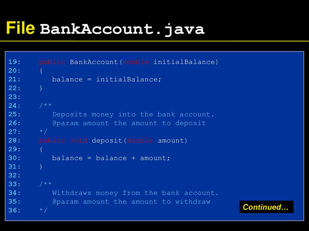 Adapted from Java Concepts Companion Slides - ppt download