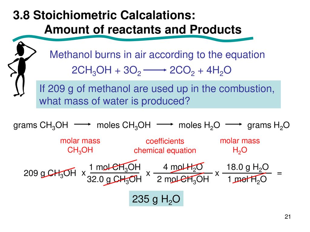 3.8 Stoichiometric Calcalations: Amount of reactants and Products