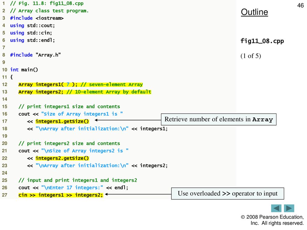 Operator Overloading; String and Array Objects - ppt download