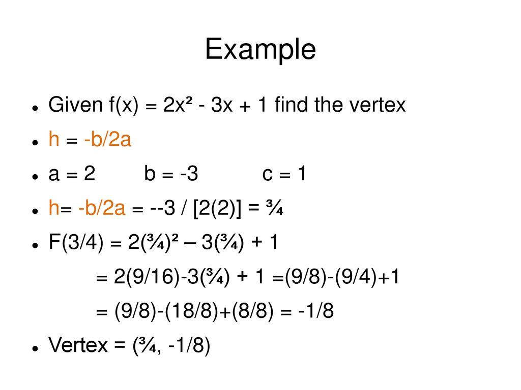 More About Graphing Quadratic Functions Ppt Download