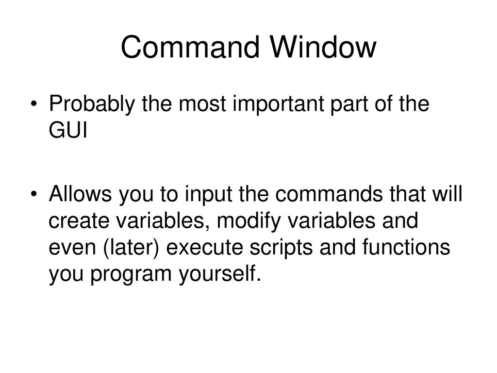 Introduction to MATLAB - ppt download