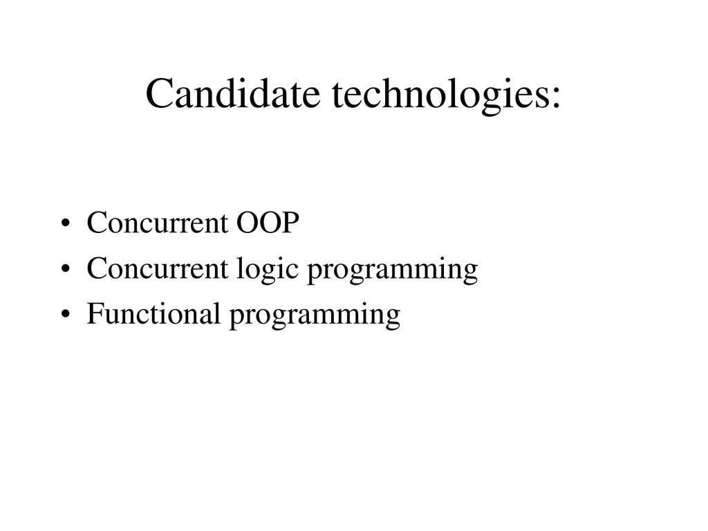 Coordination Models and Languages - ppt download