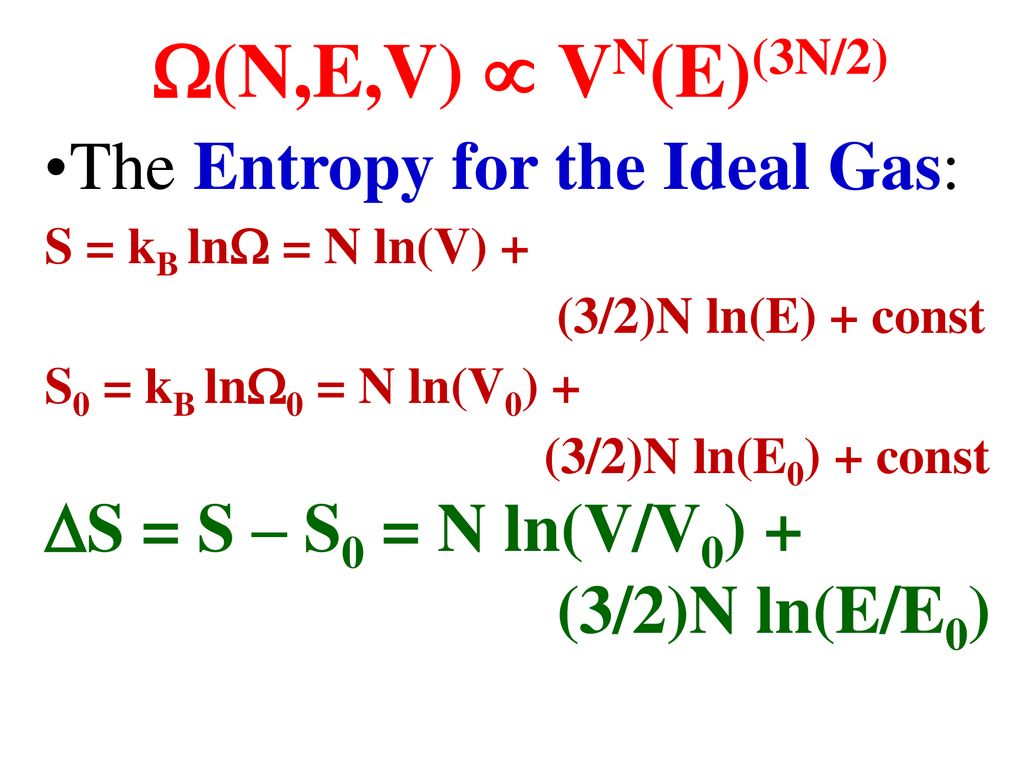 Classical Ideal Gas Ppt Download