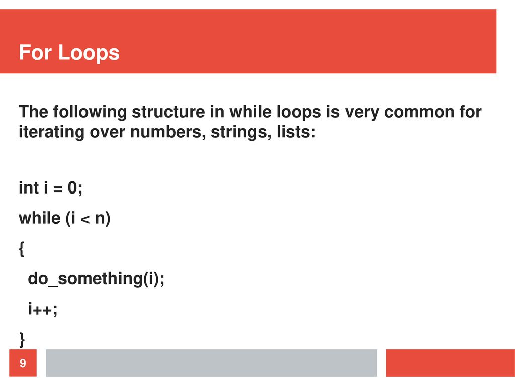 Loops. - ppt download