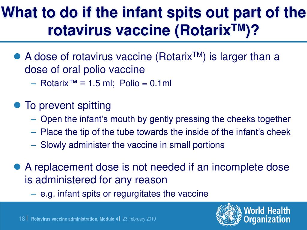 Module 4 Rotavirus vaccine administration ppt download