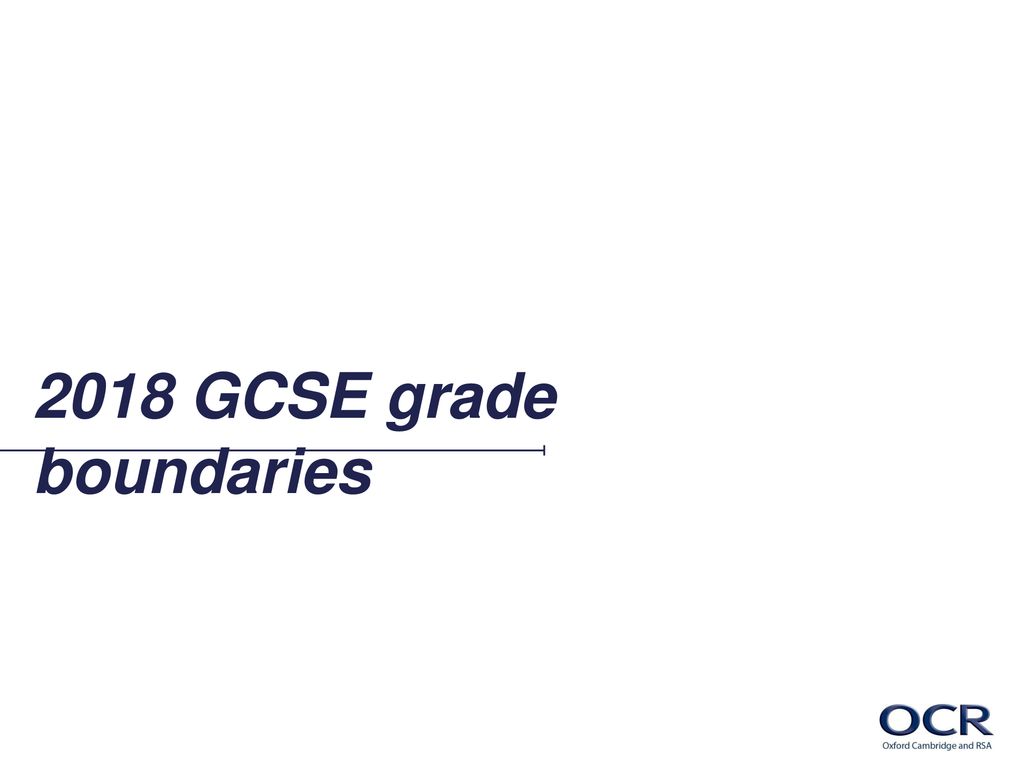 gcse grade boundaries percentages