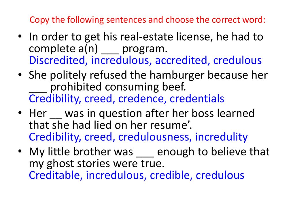 Bell Work Wednesday September 14 Title: Vocabulary ppt download