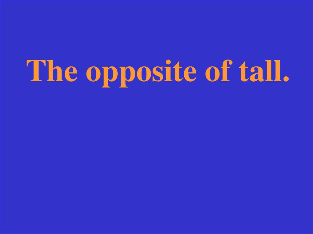 You will be given the answer you must give the correct question ppt