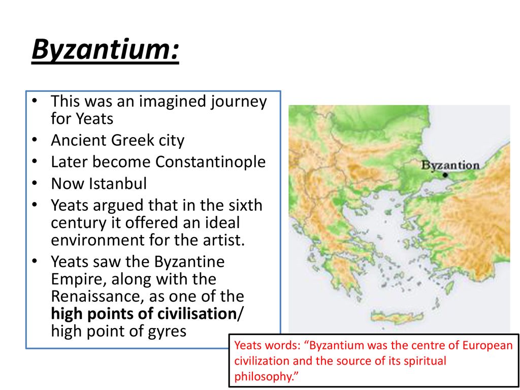 byzantium william butler yeats analysis