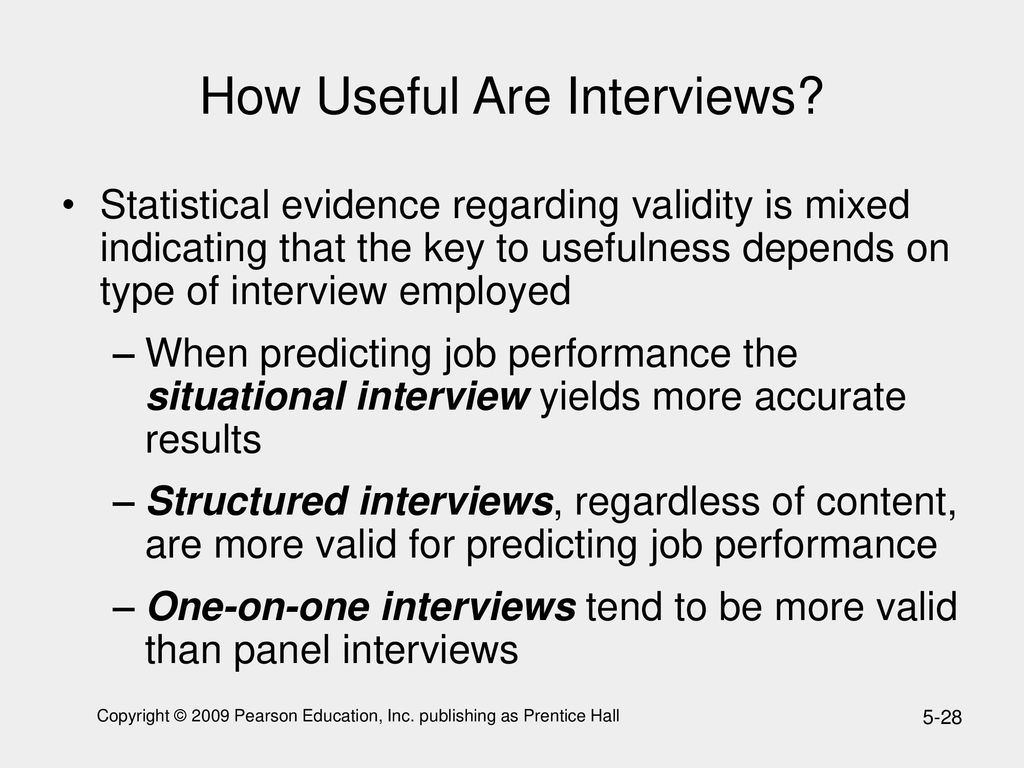 Employee testing selection ppt download