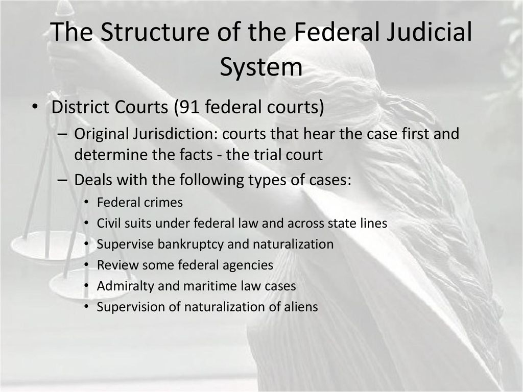 Chapter 16 The Federal Courts. - Ppt Download