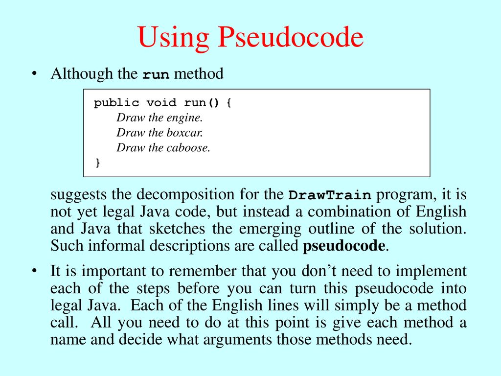 Methods Java 5.1 A quick overview of methods - ppt download