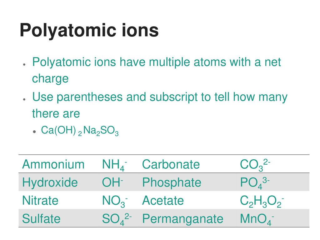 Chemical Bonds Distinguish between common ionic and covalent compounds ...